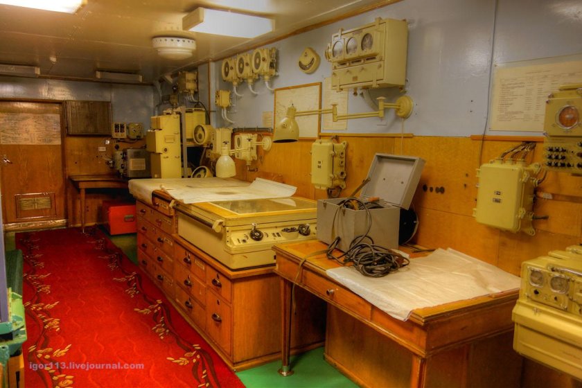 Ледокол Ленин Мурманск внутри