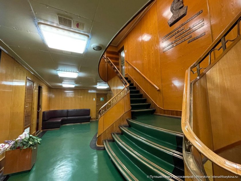 Интерьер атомного ледокола СССР