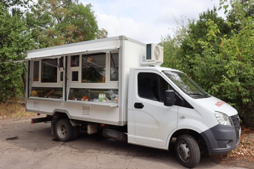 Газель некст автолавка