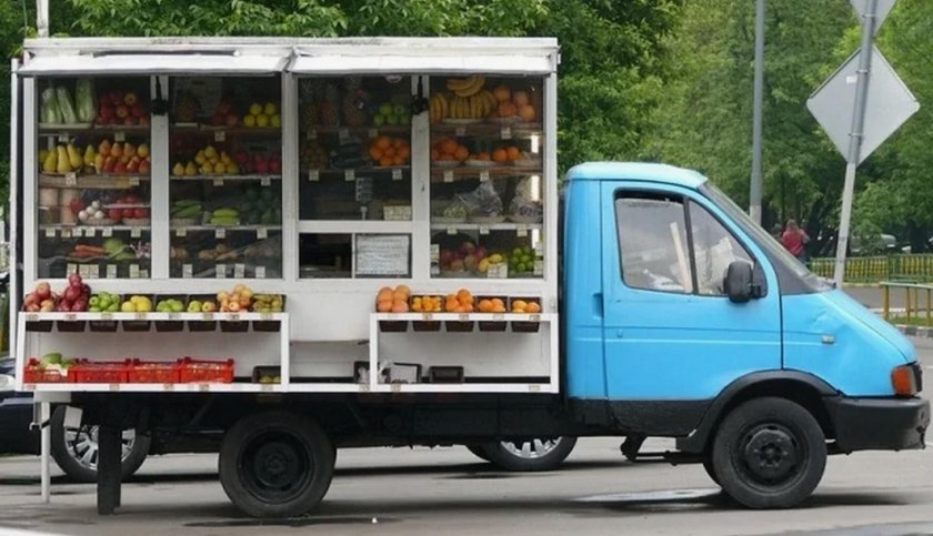 Газель Некст автолавка