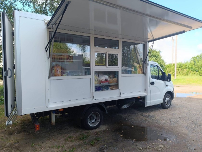 Газель автолавка