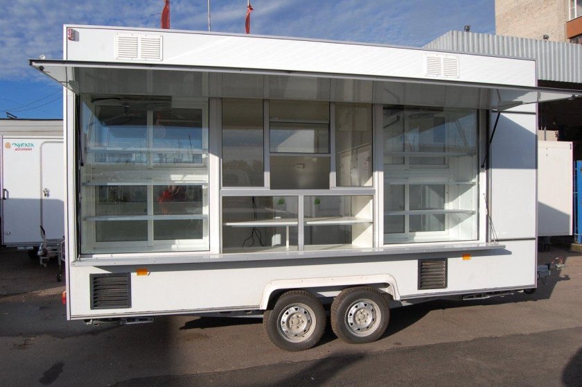 Торговый прицеп «Купава» 813290