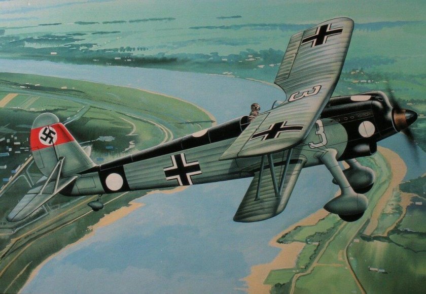 Истребитель Арадо ar 68