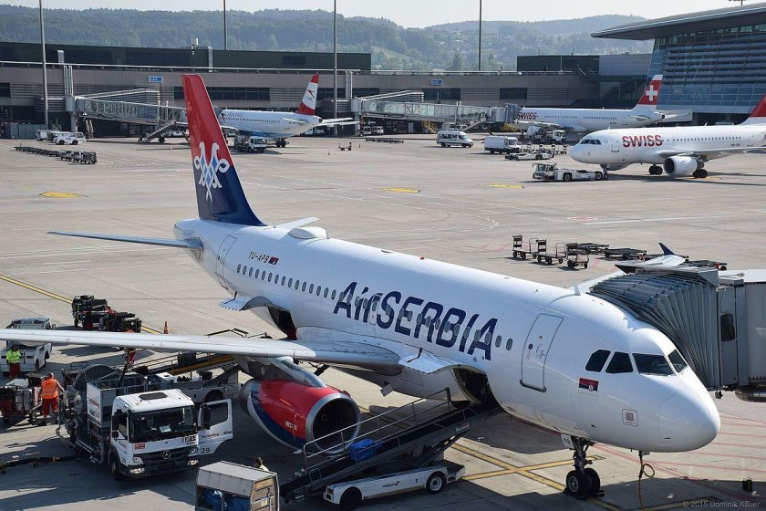 Airbus a319 Air Serbia