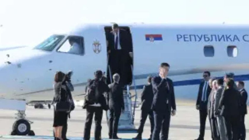 Самолет президента сербии