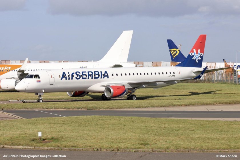 Air Serbia фото бизнес класса самолетов
