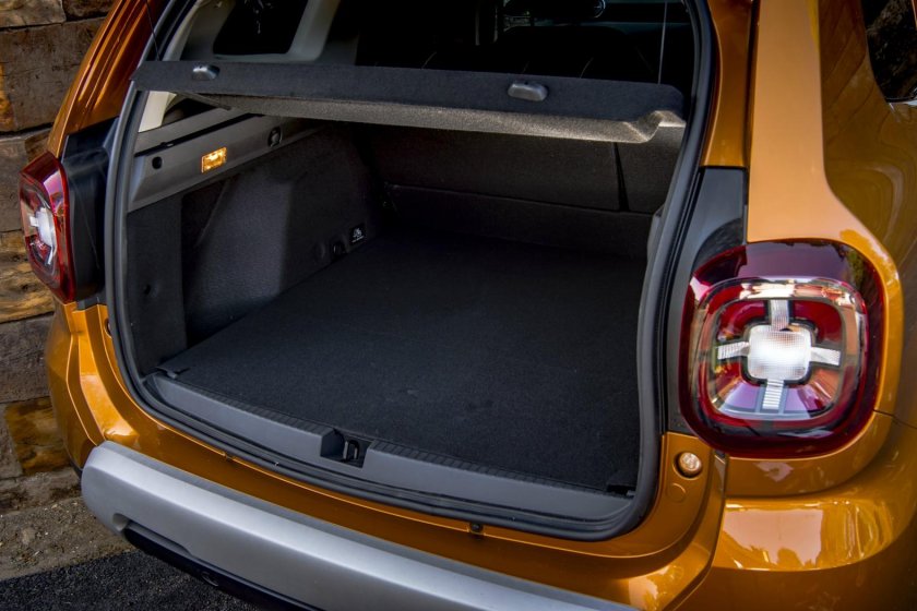 Dacia Duster 2021 багажник
