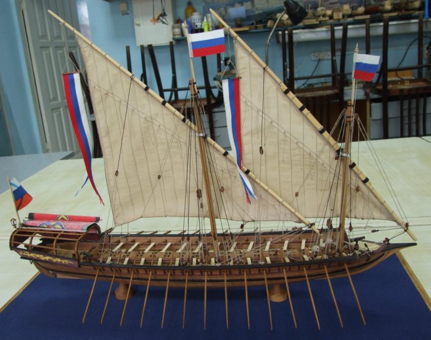 Корабль Азовская Скампавея