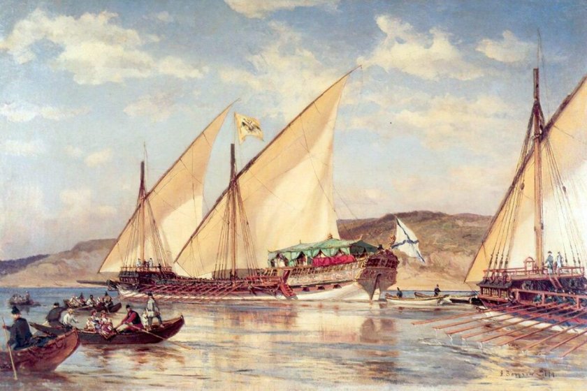 Галеры Петра 1