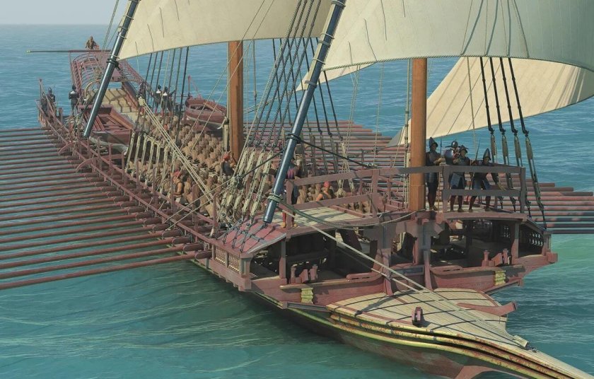 Турецкая Галера 18 века