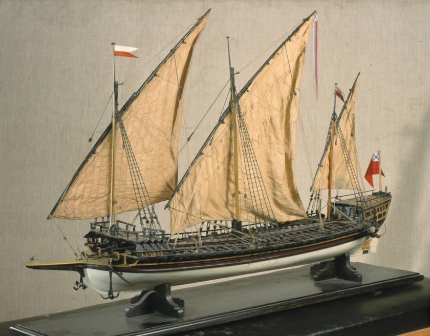 Галера Принципиум Петра 1