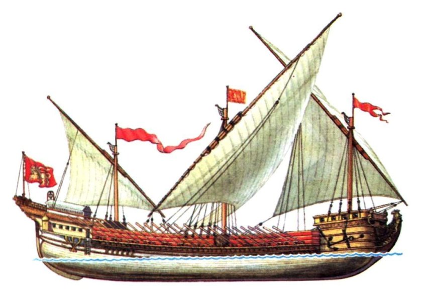 Венецианский галеас корабль