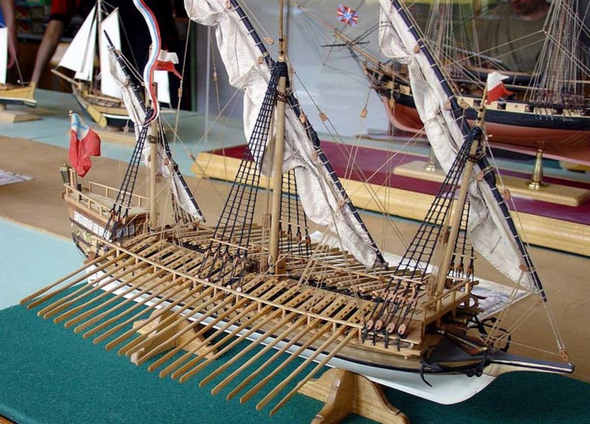 Скампавея корабль Петра 1