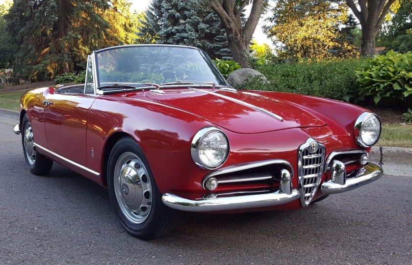 Alfa Romeo Giulietta Spider 1962