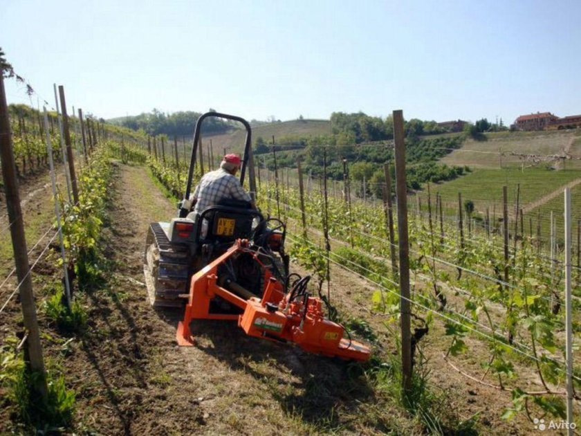 Выдвижной роторный культиватор Rinieri el 140