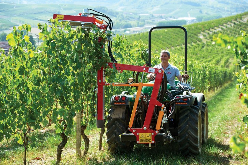 Трактор виноградник гусеничный