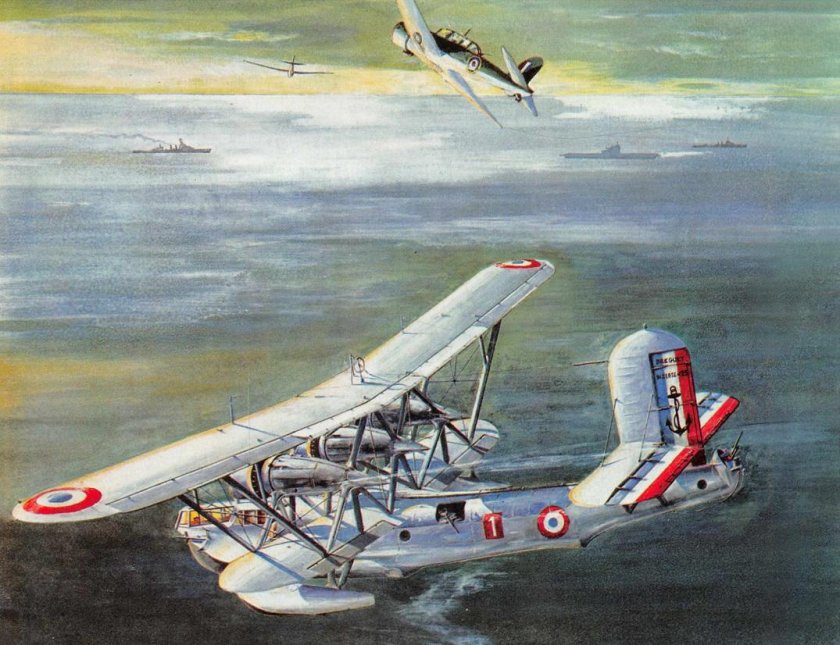 Летающая лодка breguet 521 bizerte