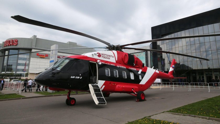Ми-38 вертолёт