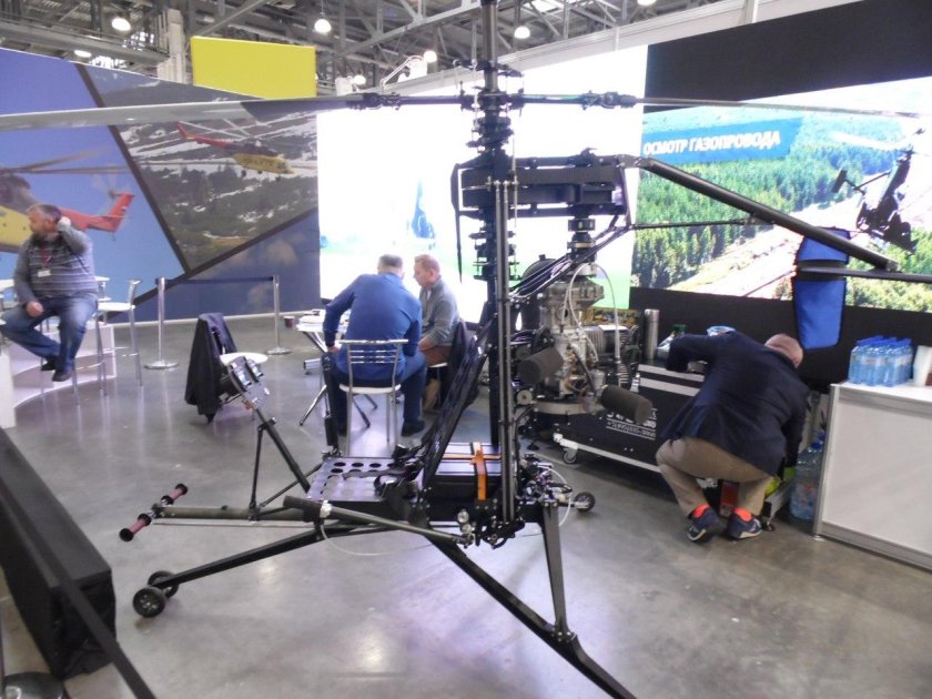 Соосный вертолет микрон