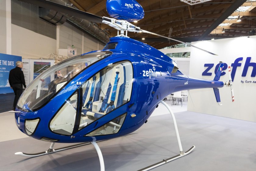 Curti Zephyr вертолет