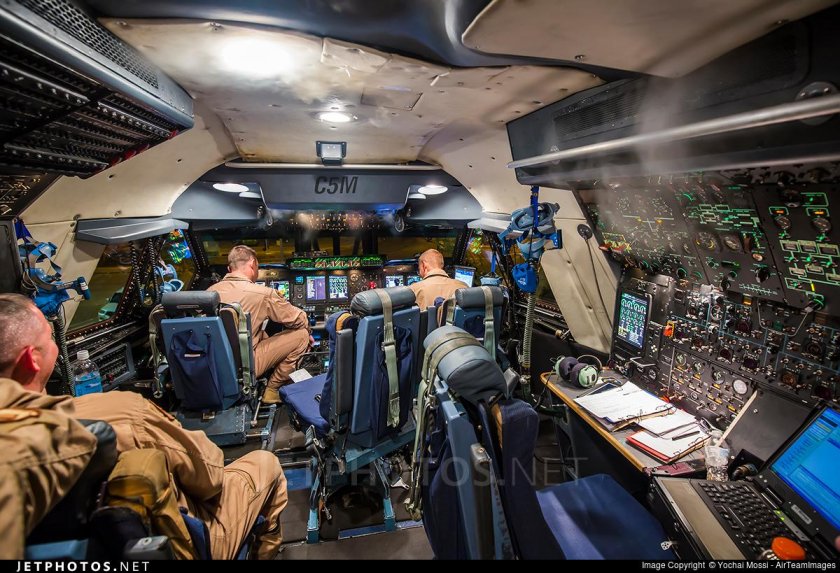 C5 Galaxy Cockpit