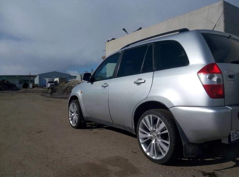 Chery Tiggo FL на 17 колесах