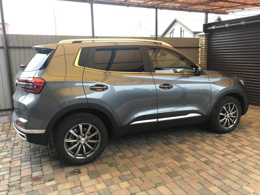 Чери Тигго 4 серый