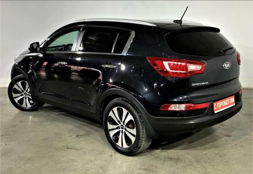 Kia Sportage 2013 черный