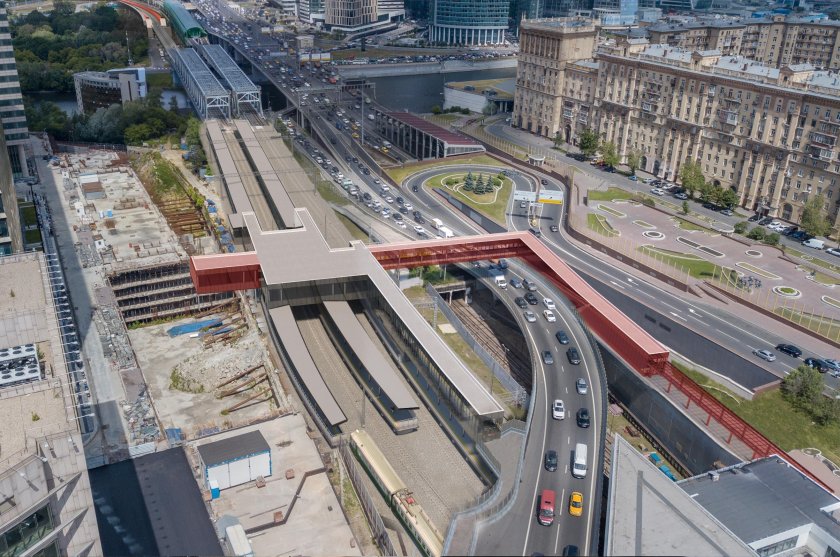 Станция Кутузовская МЦД 4