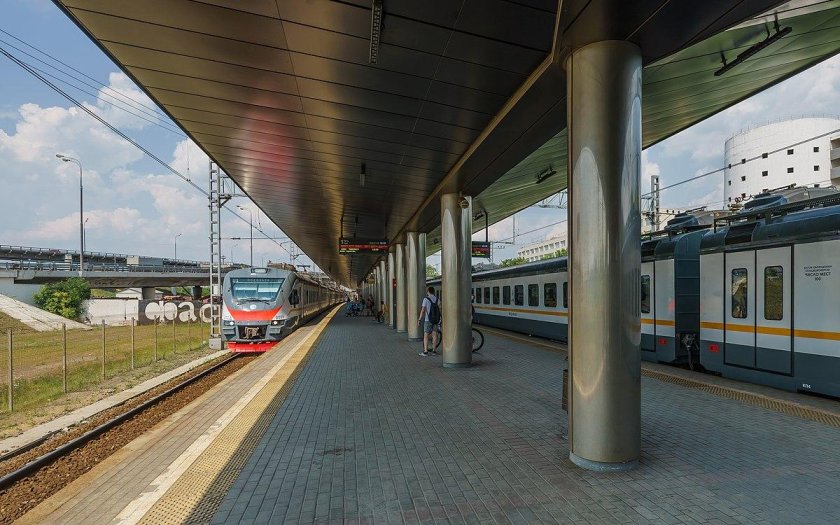 Станция Новохохловская МЦД