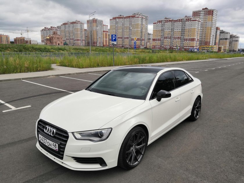 Ауди а3 седан белый