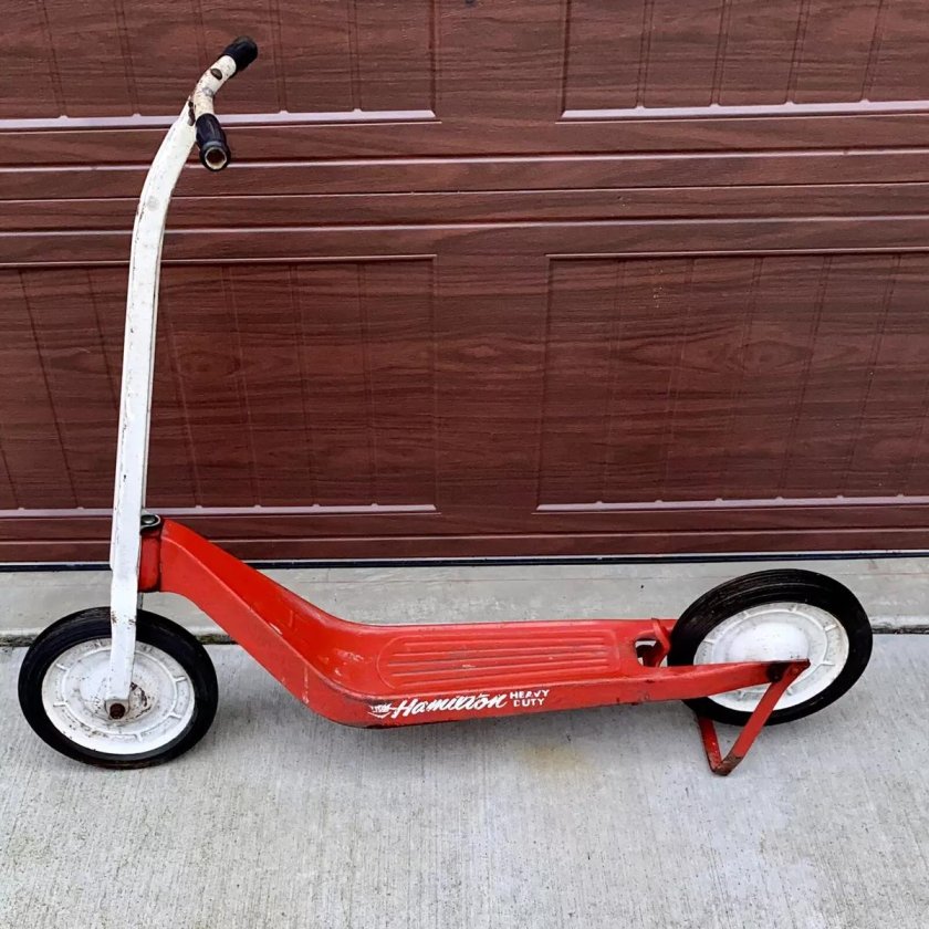 Ретро самокат