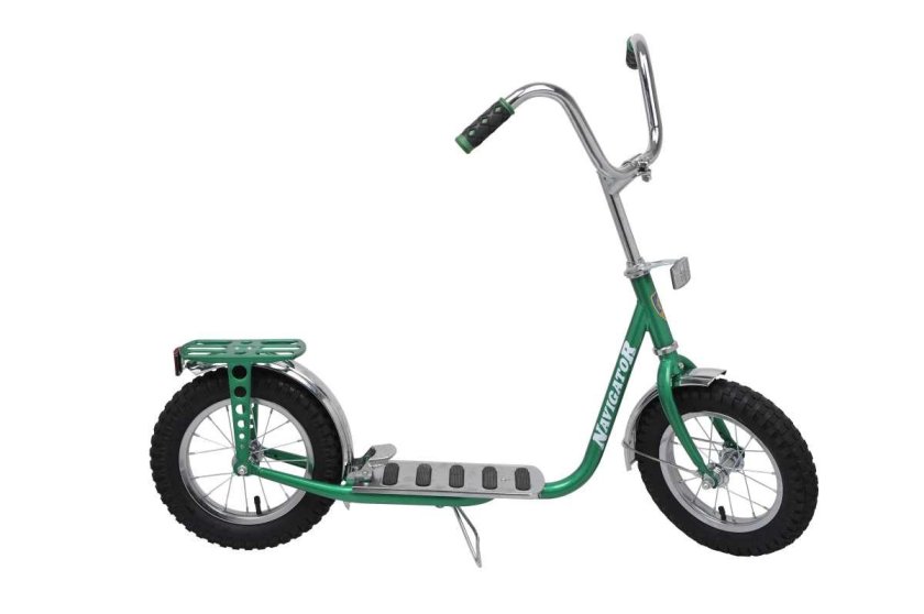 Самокат ГДР на надувных колесах