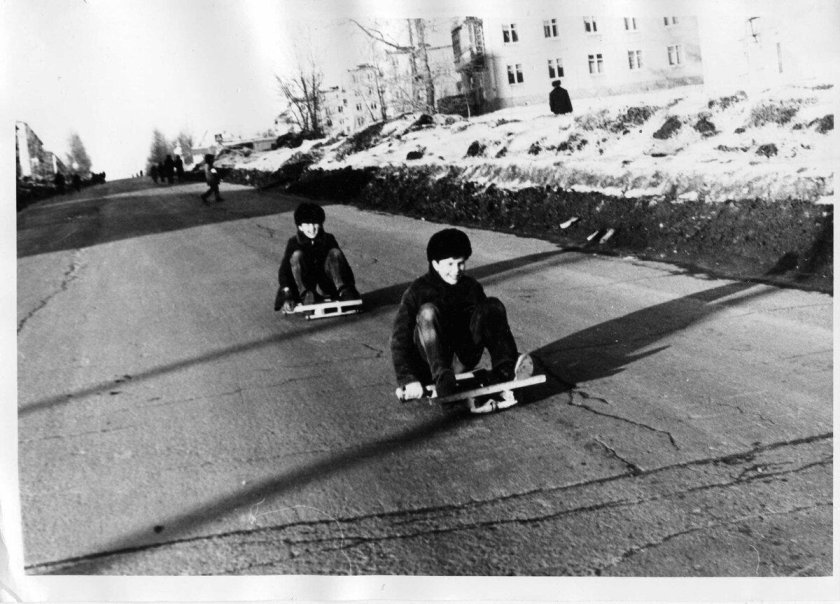 Самокат на подшипниках СССР