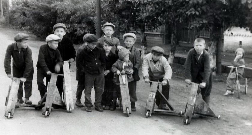 Самокат на подшипниках СССР