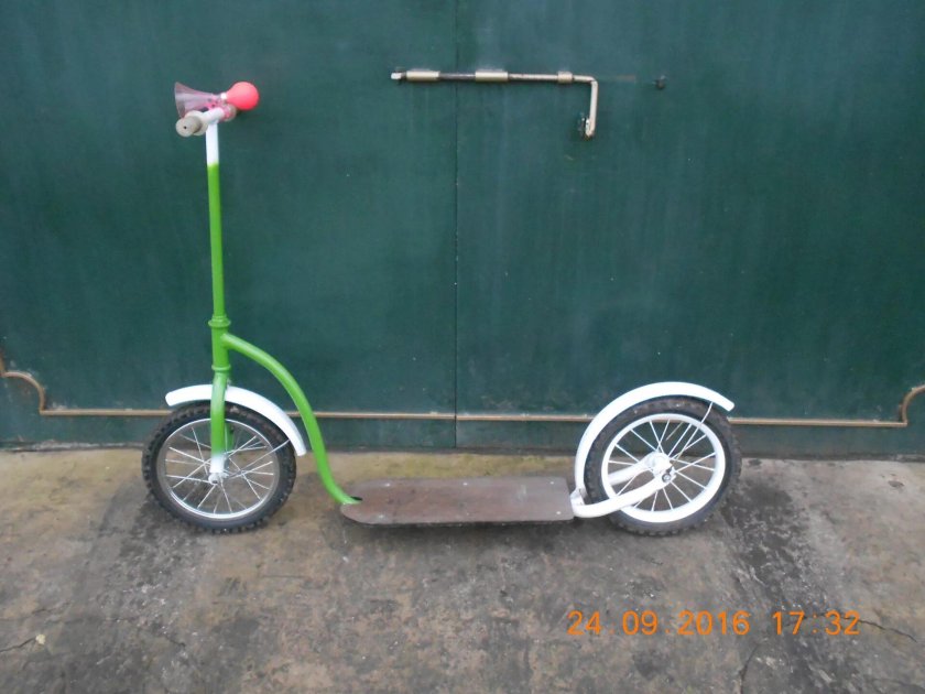 Самокат из профильной трубы