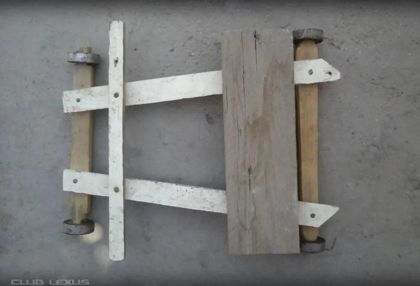 Самодельный самокат на подшипниках