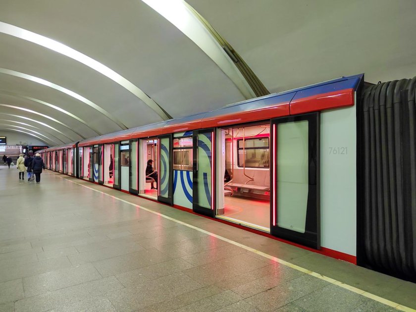 Вагон метро Москва 2020