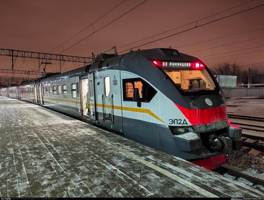 Электропоезд эп 2 д