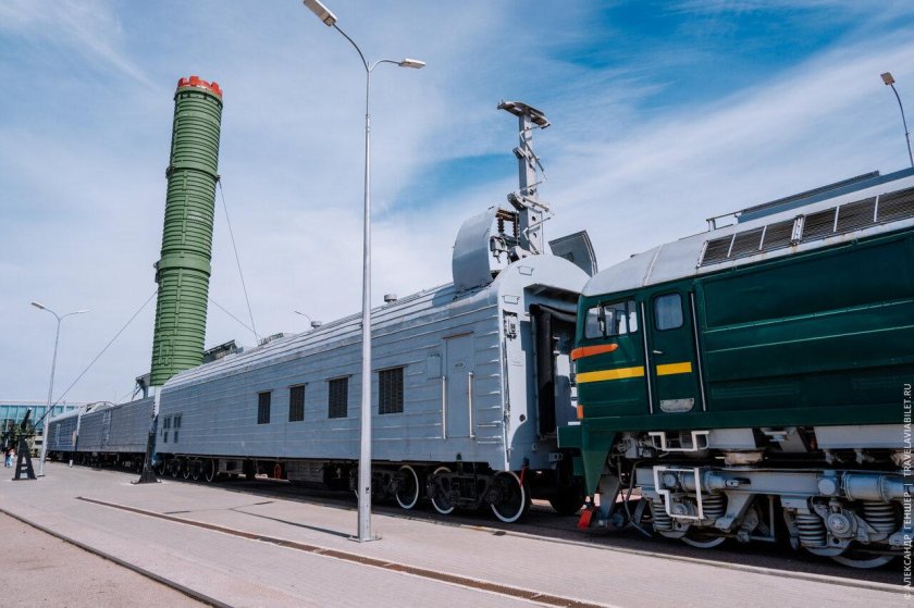 Баргузин комплекс ракетный Железнодорожный