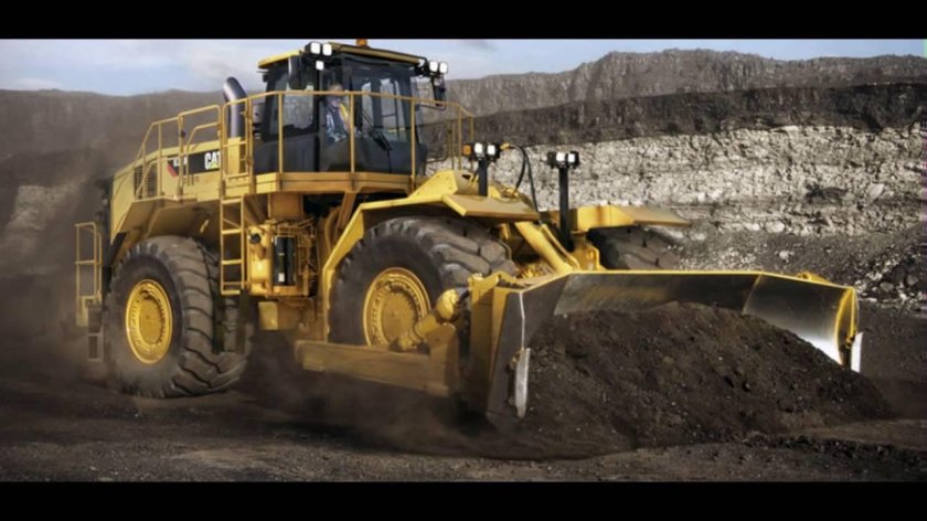 Катерпиллер 834 бульдозер