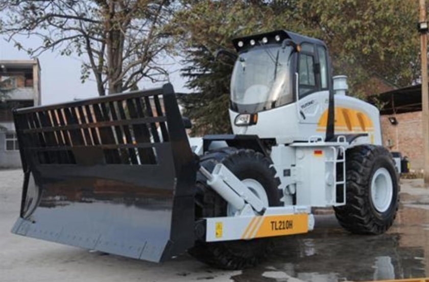 Бульдозер колесный Yutong tl525