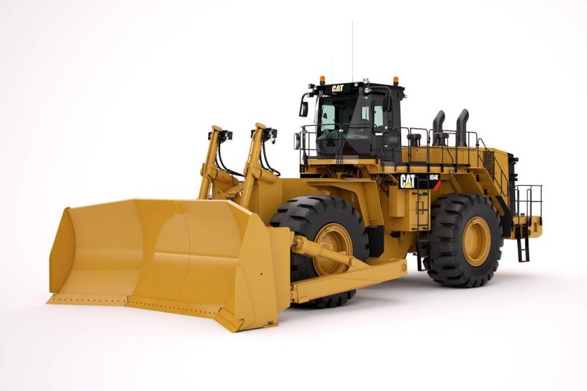 Бульдозер Катерпиллер колесный 854