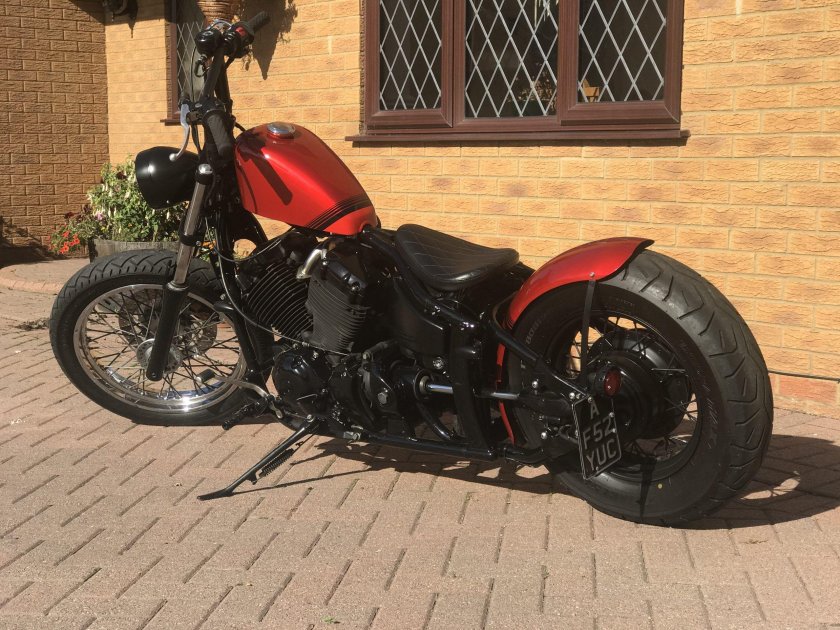 Yamaha road star bobber