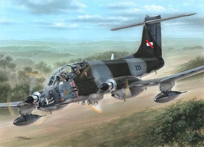 Штурмовик IA-58 Pucara