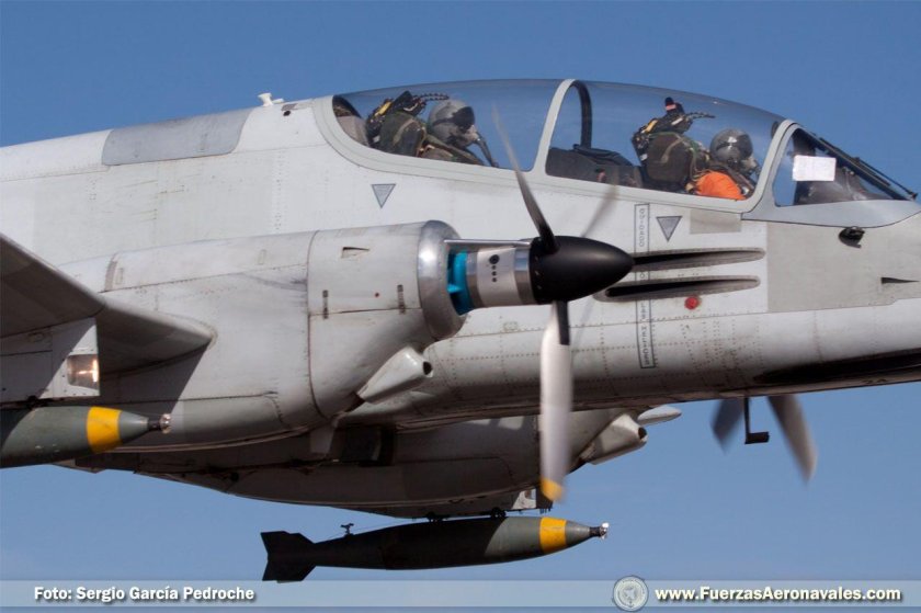 Аргентинский Штурмовик FMA IA.58 Pucara