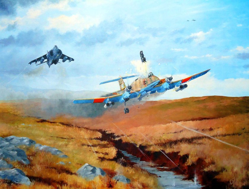 Фолклендская война 1982 Авиация