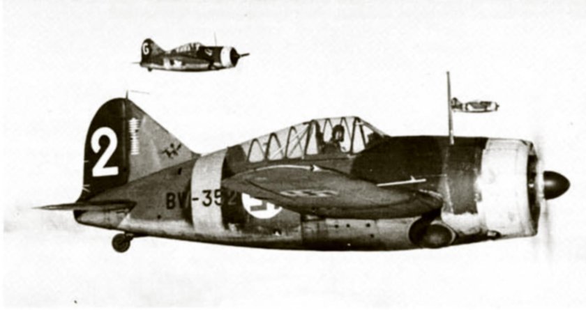 Brewster f2a Buffalo