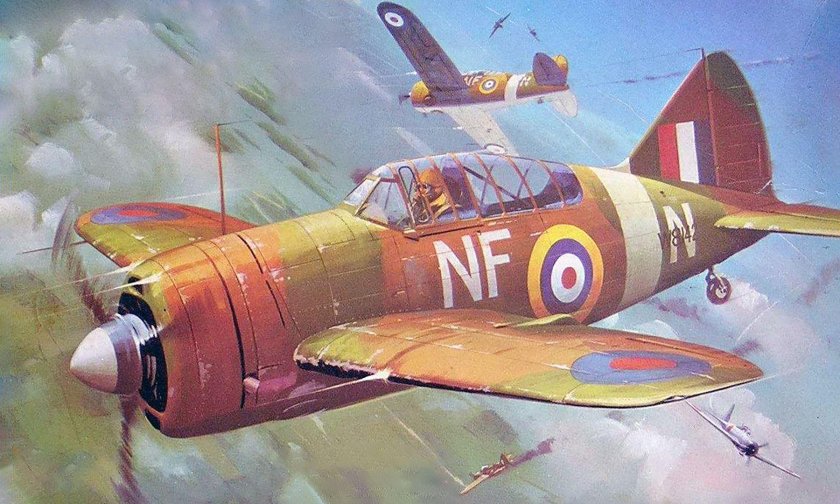 Авиация второй мировой Спитфайер