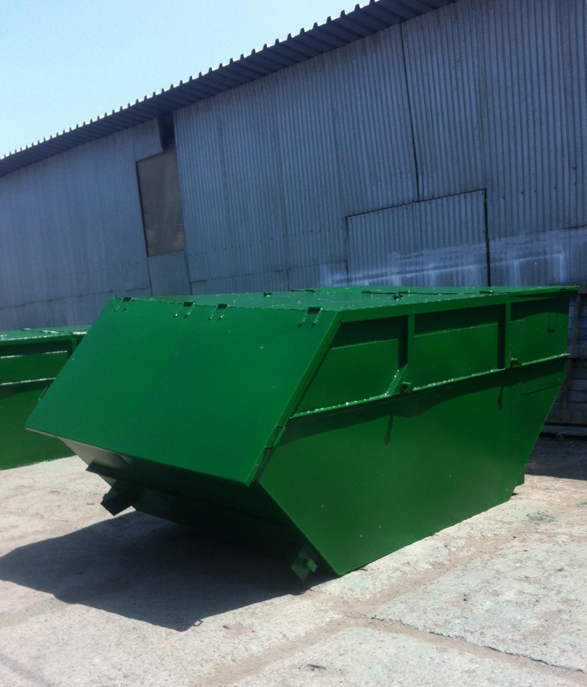 Бункер ТБО 8м3